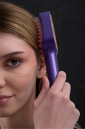 برس و شانه مو بنفش VELDA TECH - کد 924692295