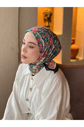 روسری مشکی 100 x 100 Modakaşmir - کد 930715117