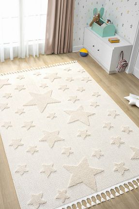 فرش بچه گانه نباتی پلی استر Eliz Home - کد 930071160