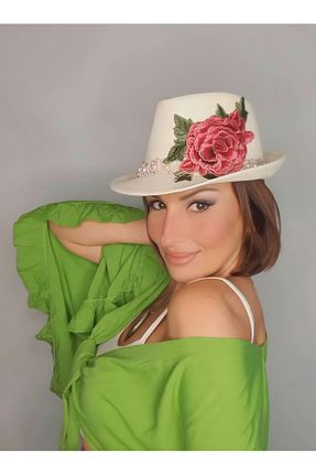 کلاه نباتی زنانه حصیر Senbeno Design - کد 930683134