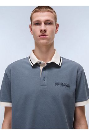 تیشرت طوسی مردانه Relaxed Napapijri - کد 930716154