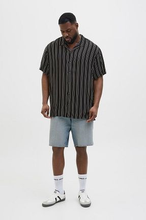 پیراهن مشکی مردانه Relaxed Jack & Jones - کد 924295631