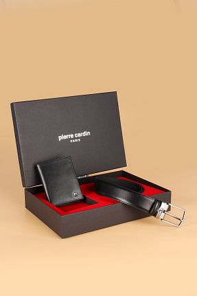 کیف پول قهوه ای مردانه چرم خالص Pierre Cardin - کد 930730348