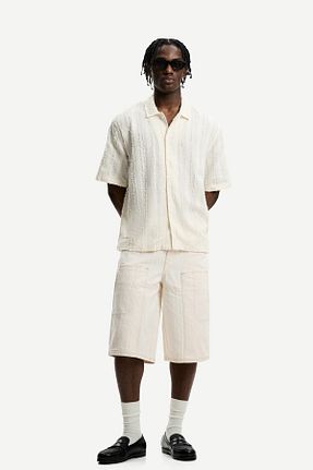 شلوارک و برمودا مردانه Relaxed Bershka - کد 930768159