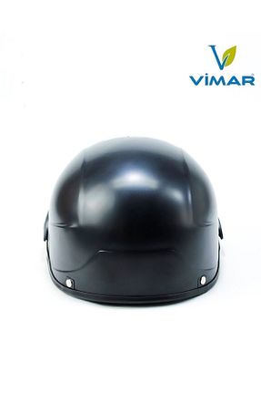 کلاه ایمنی موتور سواری مشکی Açık Kasklar VİMAR - کد 690448471
