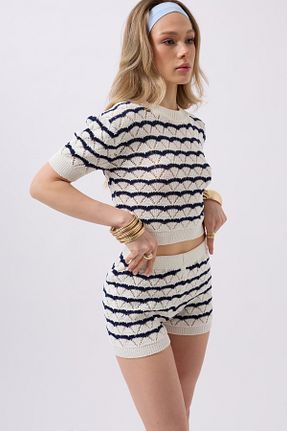 شلوارک و برمودا سفید زنانه رگولار Black Fashion - کد 930920726