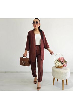 کیمونو و کافتان سفید زنانه لیکرا Altı Üstü Butik - کد 863635081