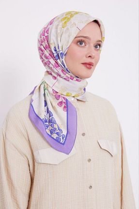 روسری بنفش مودال Levidor - کد 930809467