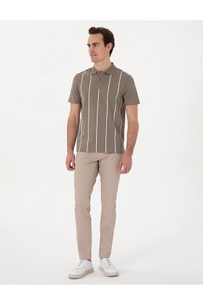 شلوار بژ مردانه بافتنی Pierre Cardin - کد 930862136