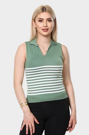 بلوز سبز زنانه Straight NEWCO - کد 930862277