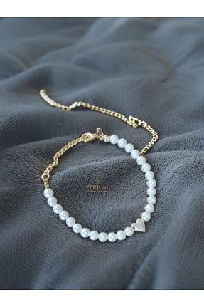دستبند مروارید سفید ZERİUM - کد 925805609