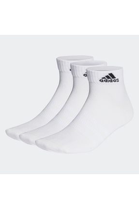 جوراب اسپرت سفید زنانه پنبه ای adidas - کد 468236559