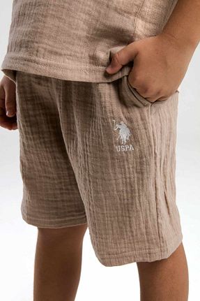 ست بالاتنه و پائین تنه بژ بچه گانه بافتنی U.S. Polo Assn. - کد 930993806