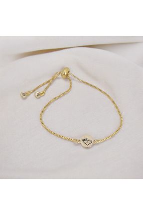 دستبند طلا طلائی زنانه 14 عیار ARCHINO GOLD - کد 940969931