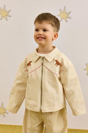 کت زرد بچه گانه رگولار Fahhar Kids - کد 930987421