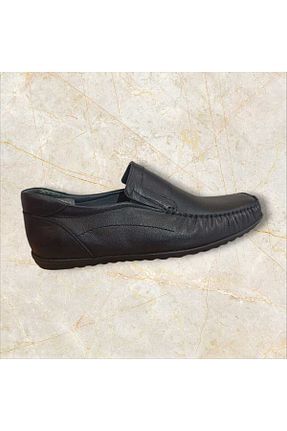 کفش کژوال مشکی زنانه چرم خالص oktay kundura - کد 930931395