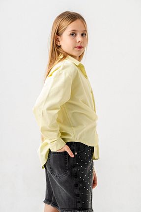 ست بالاتنه و پائین تنه زرد بچه گانه بافتنی HAUSEkids - کد 930990998