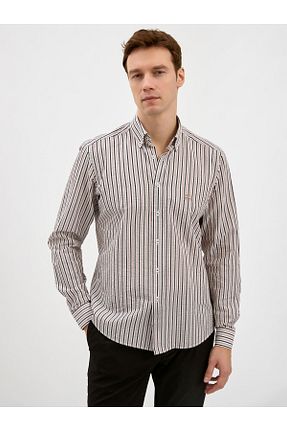 پیراهن بژ مردانه رگولار Karaca - کد 930948313