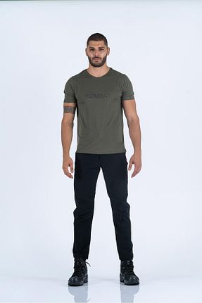 شلوار اسپرت مشکی مردانه لیکرا Combat Tactical - کد 456995822