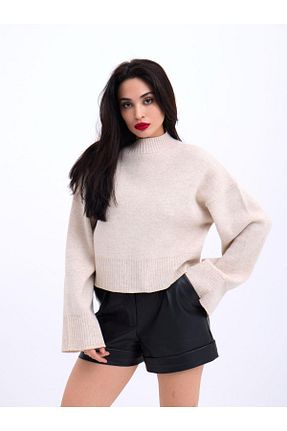 پلیور طوسی زنانه رگولار modaserdem - کد 930573926