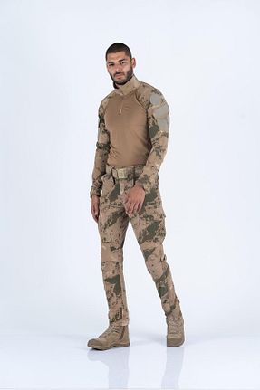 شلوار خاکی مردانه پلی استر Combat Tactical - کد 632827508