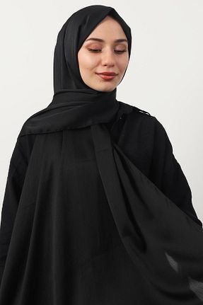 شال مشکی زنانه پلی استر GİYZAMİLA - کد 930956368