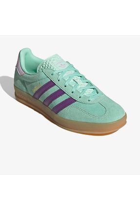 کفش اسنیکر سبز زنانه چرم اصل adidas - کد 893281248