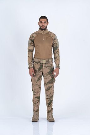 شلوار خاکی مردانه پلی استر Combat Tactical - کد 632827508