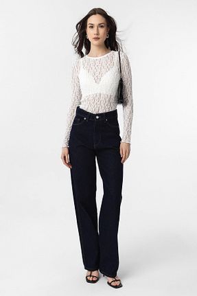 بلوز سفید زنانه اسلیم فیت Antioch - کد 930984974