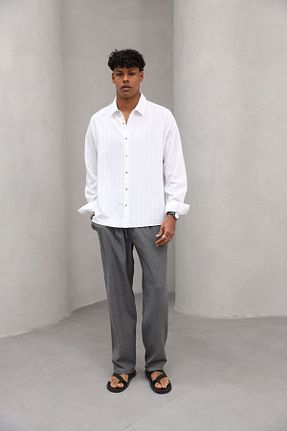شلوار طوسی مردانه پنبه پلی استر The Champ Clothing - کد 930991858
