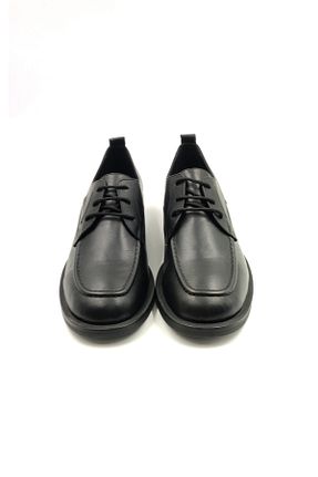 کفش کلاسیک مشکی زنانه چرم خالص Escarpinshoes - کد 930815526