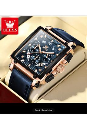 ساعت مچی رنگی مردانه 46 میلی متر OLEVS - کد 931005276