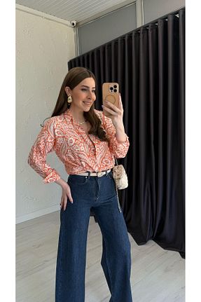 پیراهن رنگی زنانه Relaxed elif teke - کد 931014392