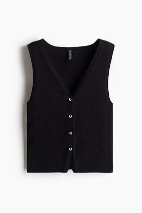 سوئیتر مشکی زنانه پنبه ای H&M - کد 931054157