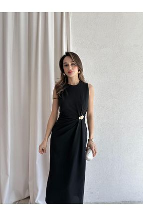 لباس مشکی زنانه بافتنی Mooi Butik - کد 931022061