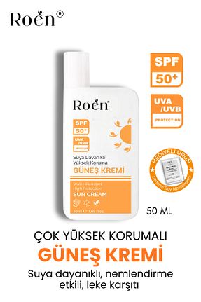کرم ضد آفتاب صورت SPF 50 + Roen - کد 926380765