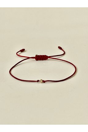 دستبند طلا زرشکی زنانه 14 عیار Rupen Kraft - کد 836890642