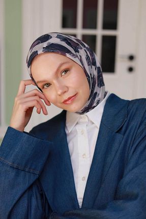 روسری بنفش پنبه پلی استر İpekhan - کد 931134727