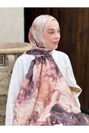 شال رنگی زنانه پلی استر Modakaşmir - کد 931699496
