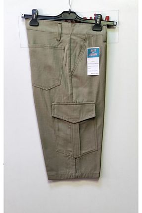 شلوارک و برمودا خاکی زنانه رگولار BeyzDenim - کد 931070319
