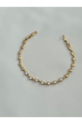 دستبند جواهر زرد زنانه زیرکن ANKA Accessories - کد 931064449