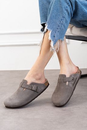 دمپائی طوسی زنانه جیر Uniqueqoop - کد 931143198