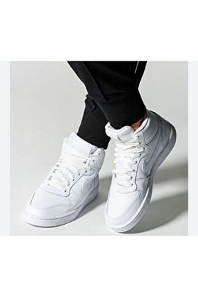 کفش اسنیکر سفید زنانه چرم اصل Nike - کد 931086030