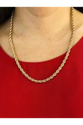 گردنبند جواهر زرد زنانه روکش طلا کد 136149356