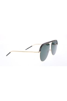 عینک آفتابی سبز زنانه 58 UV400 فلزی قطره ای کد 645251701