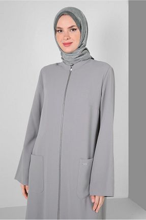 شال طوسی زنانه پلی استر Alvina - کد 799159357