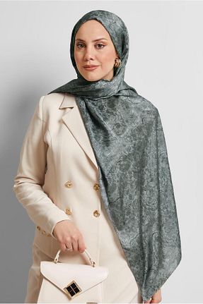 شال طوسی زنانه پلی استر Alvina - کد 929559673