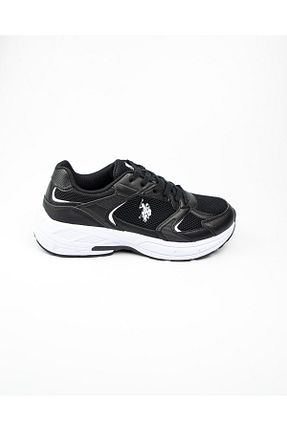 کفش اسنیکر مشکی مردانه بند دار U.S. Polo Assn. - کد 819343776