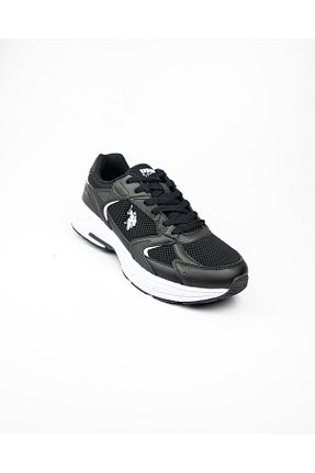 کفش اسنیکر مشکی مردانه بند دار U.S. Polo Assn. - کد 819343776