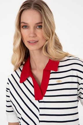 پولوشرت سرمه ای زنانه پلی استر U.S. Polo Assn. - کد 929571603